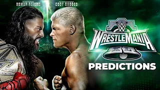 WWE WrestleMania 40: Night 2 Predictions