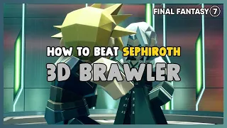 FF7 Rebirth - How to Beat Sephiroth 3D Brawler *EASY* in Gold Saucer