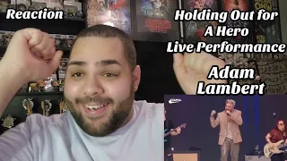 Adam Lambert - Holding Out For A Hero Live Performance at Summertime Ball |REACTION| First Listen