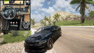 Forza Horizon 5 | DODGE Charger SRT Hellcat 2015 | (Steering Wheel + Shifter) Gameplay Logitech G923