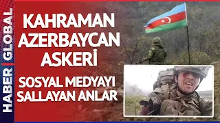 Kahraman Azerbaycan Askeri Gazi Olduğu Anı Coşkuyla Karşıladı!