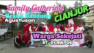 Warga Bandung Agustusan di Cianjur || Sekejati - Buahbatu.