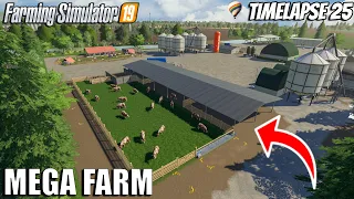 Major FARM Expansion | MEGA FARM Challenge | Timelapse #25 |Farming Simulator 19