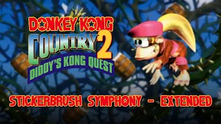 Donkey Kong Country 2 | Stickerbrush Symphony - 1 Hour Extended