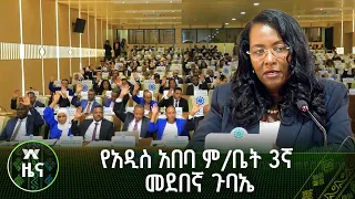 የአዲስ አበባ ም/ቤት 3ኛ መደበኛ ጉባኤ