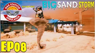 A SAND STORM HAVE TRAPPED MY WORKER | GAS STATION SIMULATOR IN HINDI EP08 GAMEPLAY