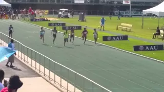 Star Track AAU 13 Year old Girls 100m QF Ravyn