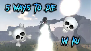 5 WAYS TO DIE IN KU || Kaiju Universe ||