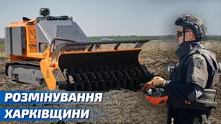 Італійська техніка PT-300 D:MINE - розмінування в дії на українських землях