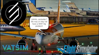 VATSIM emergencies at Gatwick! (Departure from Gatwick - MSFS2020)