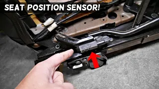 SEAT POSITION SENSOR WHAT IT IS AND WHAT IT IS FOR demonstrated on FORD