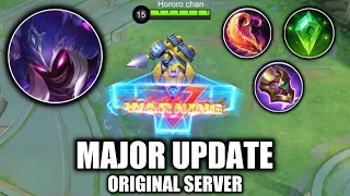 MAJOR CHANGER IS HERE! | NEW UPDATE FOR ORIGINAL SERVER