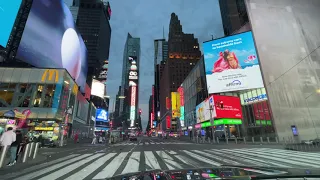 Times Square Saturday Morning 5am