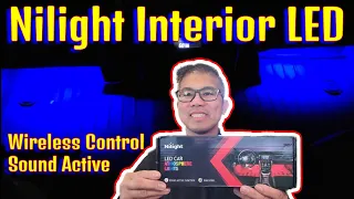 How to install Nilight LED Atmosphere Lights