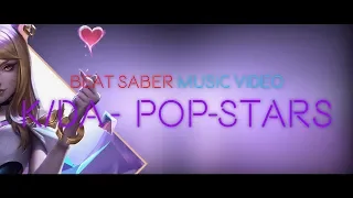 K/DA-POP/STARS Beat Saber Music Video | 2 Play Sessions Blended Togther! - Played By Jolly #4