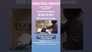 Below The Belt Film Screening in Brooklyn, NY: EndometriosisFundraiser.com
