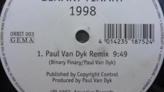 Binary Finary - 1998 (Paul Van Dyk Remix) (HD)