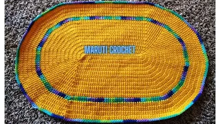 Easy Crochet Rug | Simple Crochet Rug | Free Pattern