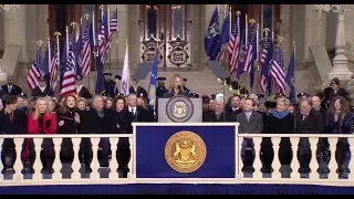 SOS Jocelyn Benson's Inaugural Address courtesy of Detroit Public TV