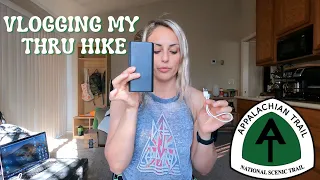 Appalachian Trail Thru Hike 2021 | How I'm going to vlog my hike | Gear, Editing, Software, Storage