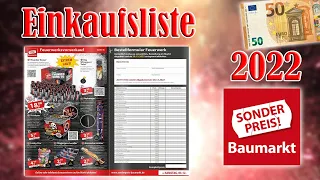 Sonderpreis Baumarkt Feuerwerk Einkaufsliste/Kaufberatung 2022 | 50 Euro [FULL HD]