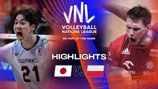 🇯🇵 JPN vs. 🇵🇱 POL - Highlights Week 3 | Men's VNL 2023