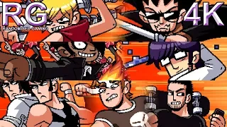 Scott Pilgrim vs. The World: The Game - Xbox 360 -  All Bosses on Supreme Master [4K60]