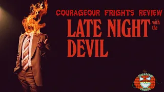 Late Night with the Devil Review (2024) Horror Movie Review (Courageour Frights)
