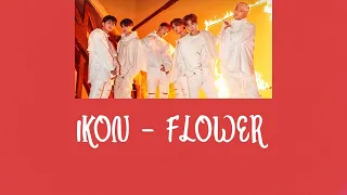iKON "Flower lyrics (너란 바람 따라)" (Color Coded Lyrics Eng/Rom/Han/가사)