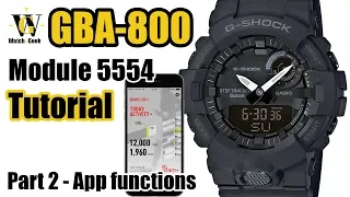 GBA-800 tutorial - part II - App functions of the module 5554