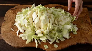 Do you have cabbage at home? My grandma taught me how to cook cabbage so delicious!