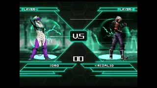 KOF Random Flash Lady Zeroko Team [real play] vs KOF Bosses Team