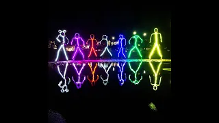 Glow In The Dark Stick Figure Costume