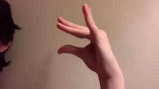 just my hand doing the wotakoi dance