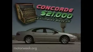 Motorweek 1998 Chrysler Concorde Road Test