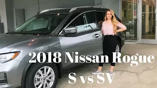 2018 Nissan Rogue S vs SV