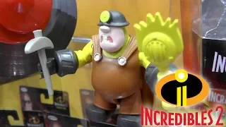 Incredibles 2 Toys - Lightening Jack Jack, Underminer, Elasticycle,  (Disney, Pixar)