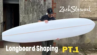 Surfboard Shaping - My first longboard (1 of 5)