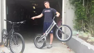 20" Trials Bike Overview