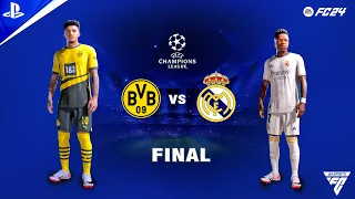 FC 24 - Dortmund vs Real Madrid - UEFA Champions League 2023/24 Final Match | PS5™ 4K