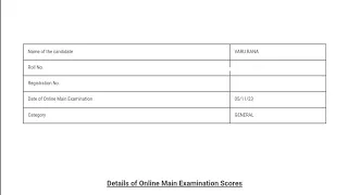 MY IBPS PO 2023 MAINS SCORECARD!!