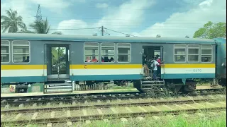 Sri Lanka village train