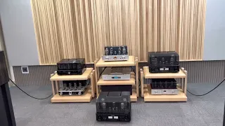 Willsenton R300 300B tube amplifier with LS3/5A speakers testing