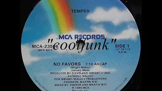 Temper - No Favors (12" Electro-Boogie 1984)