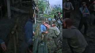 WHAT IF ARTHUR WON THE FIGHT #rdr2 #shortvideo #shorts