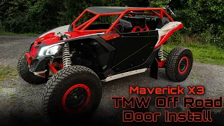 Cam AM Maverick X3 TMW Off Road Metal Doors | Install | Unboxing | Review