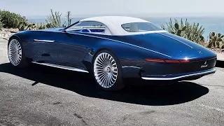 Самый роскошный электромобиль Mercedes-Maybach 6 Кабриолет - авто новинки 2017