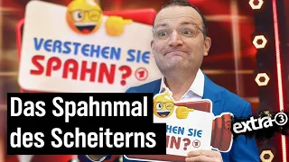 Spahn als Corona-Krisenmanager: Bodyguard packt aus | extra 3 | NDR