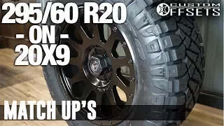 Custom Offsets Match Up: 20x9 on a 295/60 R20