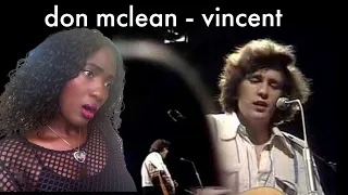 First Time Reacting to | Don McLean - "Vincent" | Singer REACTION